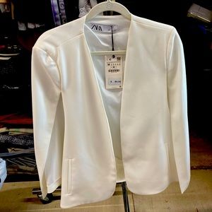 Women’s White Blazer